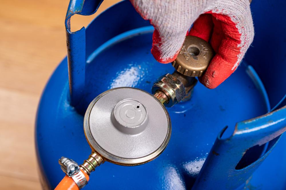 Bouteille de gaz domestique