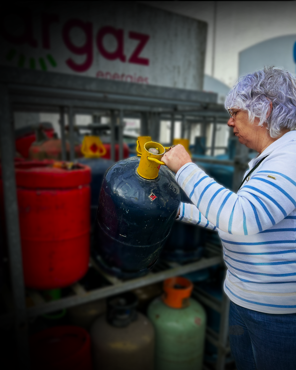 Bouteille de gaz